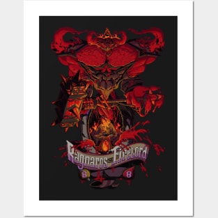 Unofficial Ragnaros Tribute Tee Posters and Art